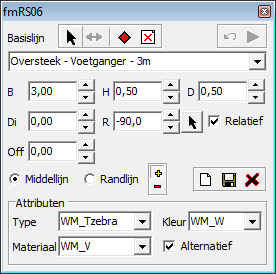 RoMaS – Oversteekplaats voetgangers