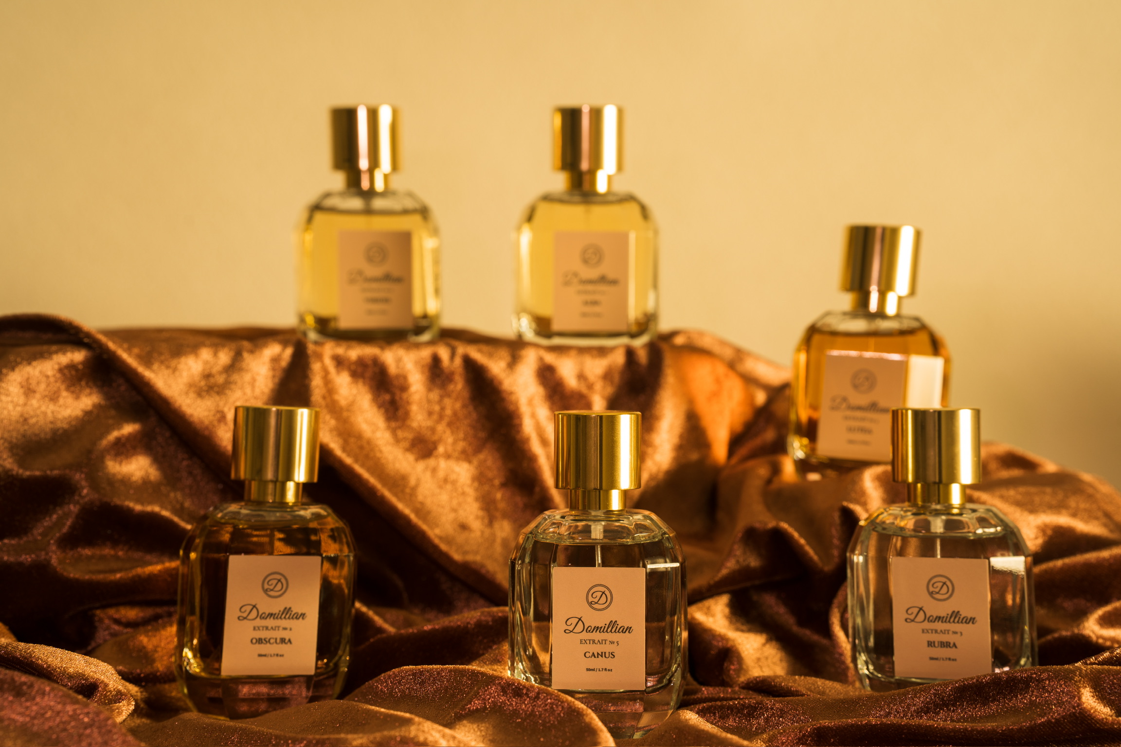 Domillian nicheparfums bij Parfumerie AURA in Kapellen