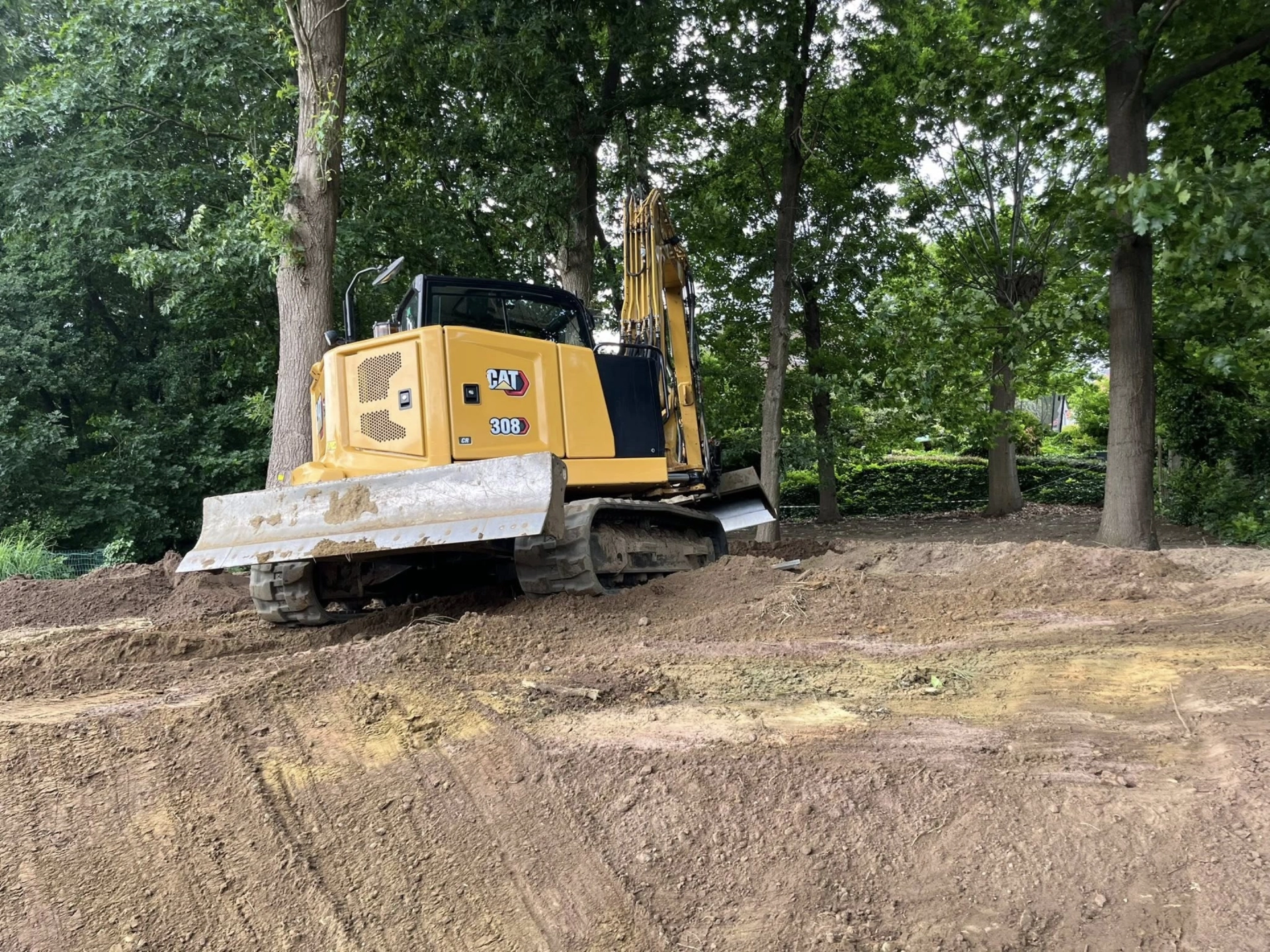 Grondwerken Moons – aan het werk