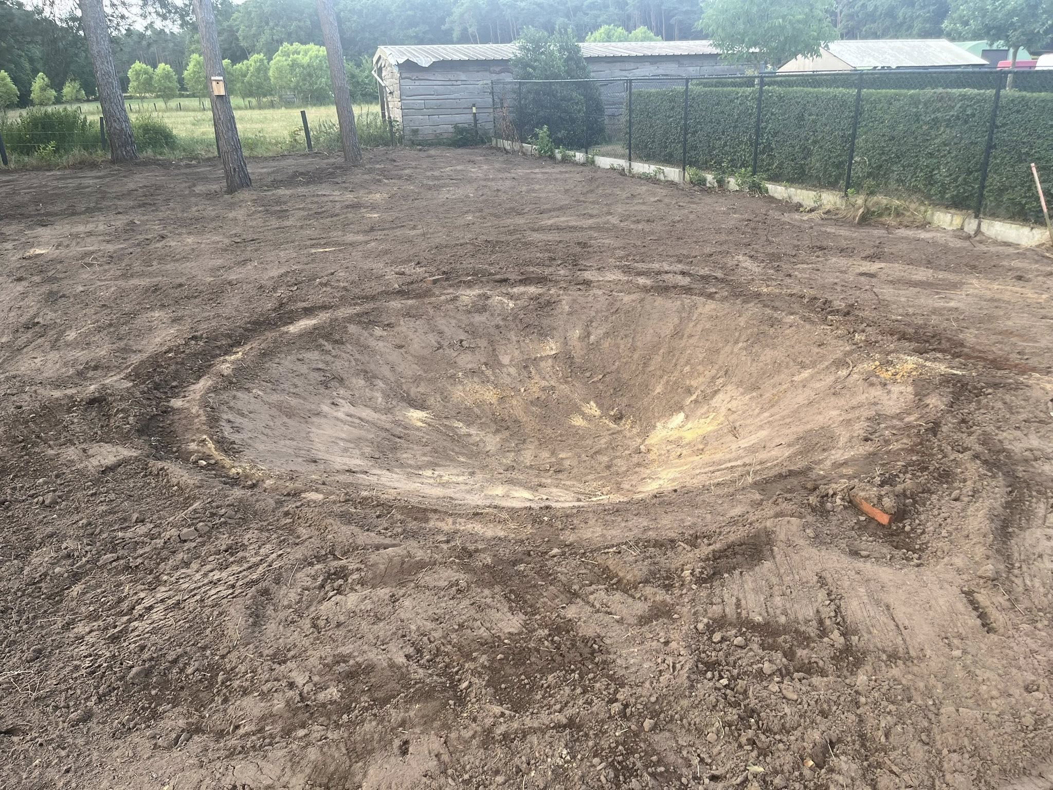 Wadi’s plaatsen en afwerken – Grondwerken Moons