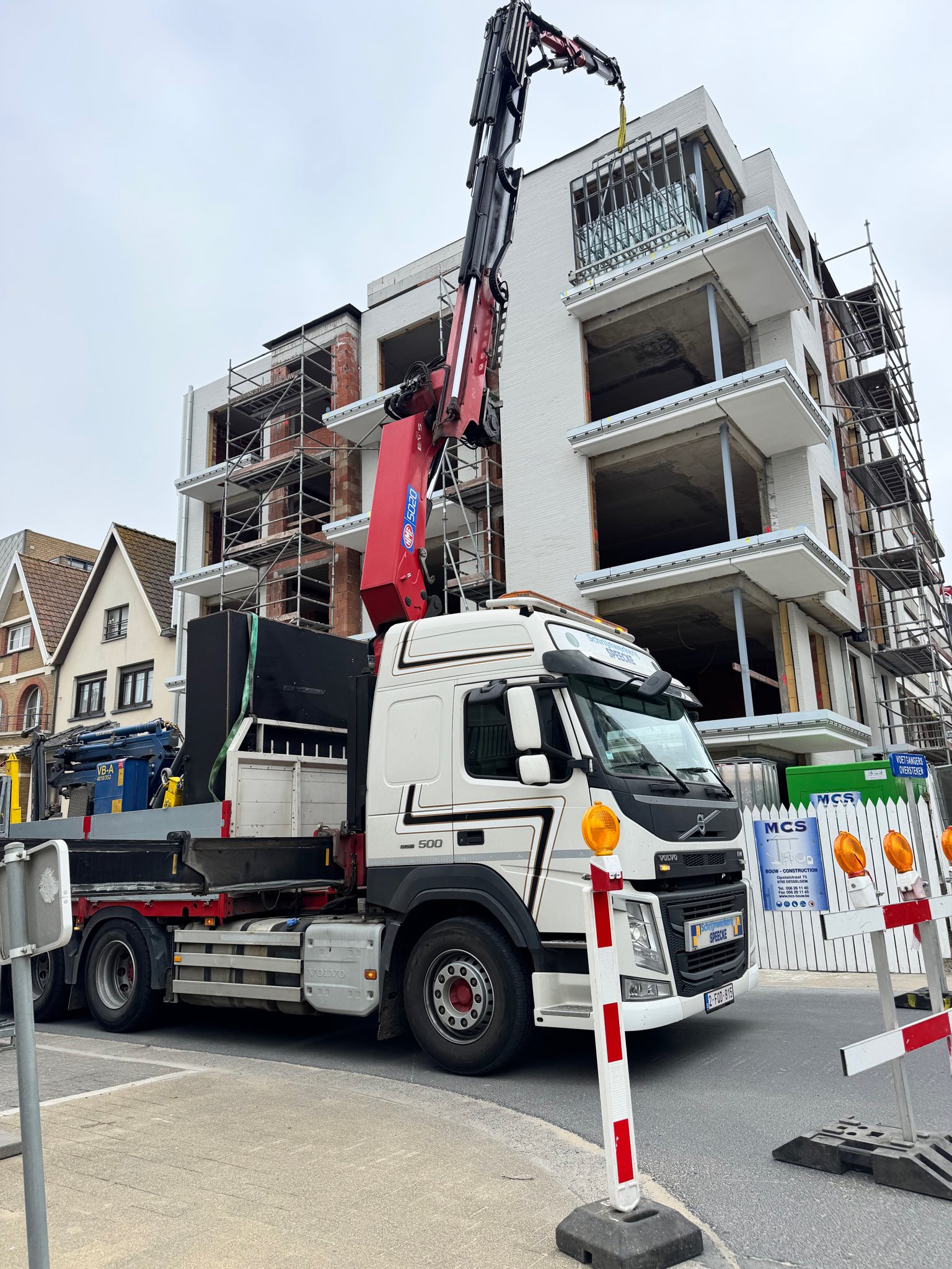 Schrijnwerkerij Speecke aan het werk