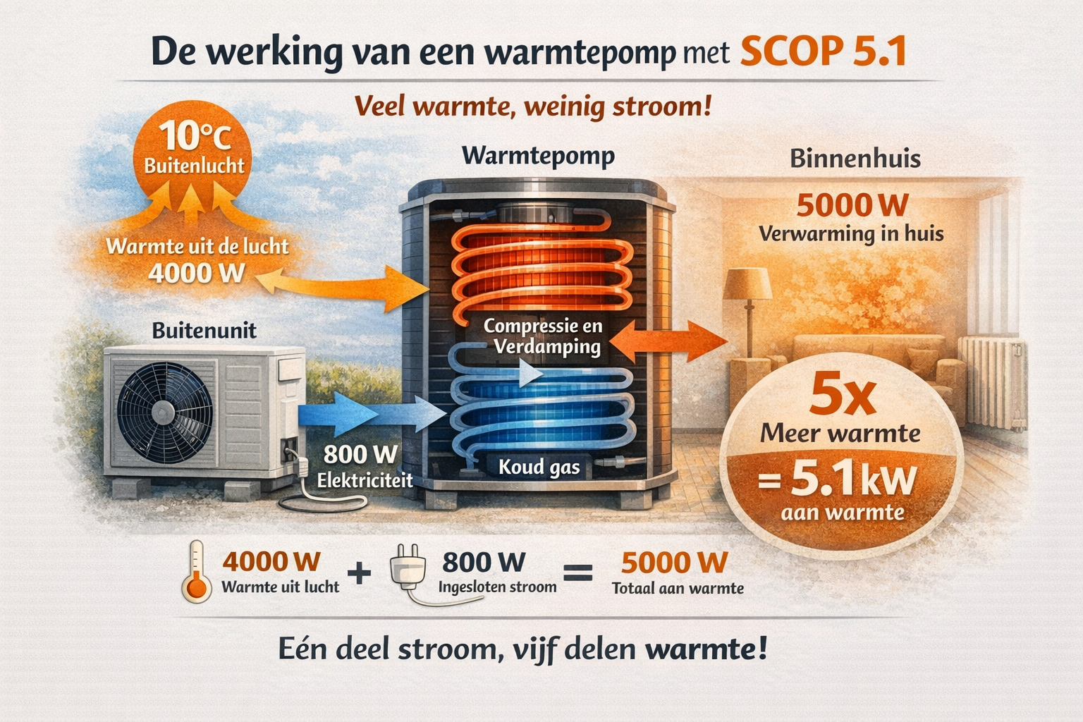 Airconditioning en verwarming voor woning en bedrijf
