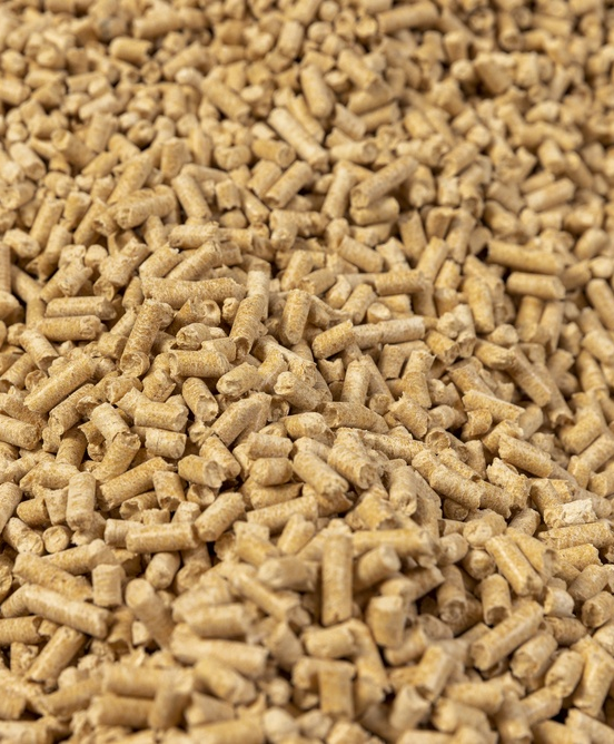 Houtpellets en briketten bij Hervado