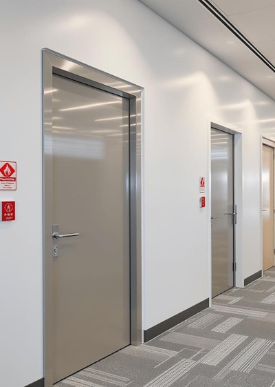 Brandwerende deuren geplaatst door Zentura Construction