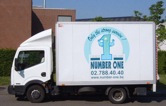 Camion 6 PAL pour transport express